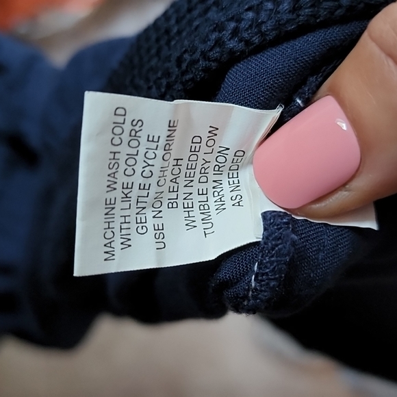 NWT Navy cover-up / tunic - Picture 5 of 6